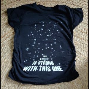 Cute Star Wars Maternity T-Shirt